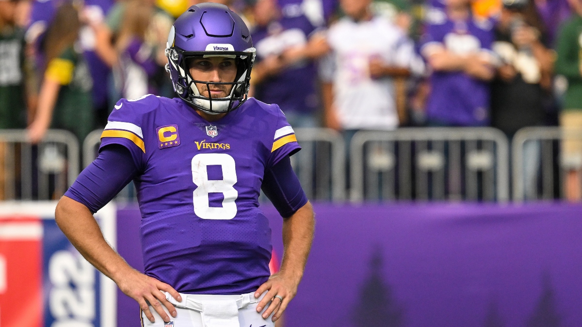 5 Most Valuable NFL Player Prop Bets for Patriots vs. Vikings on Thanksgiving, Including Kirk Cousins, Mac Jones article feature image