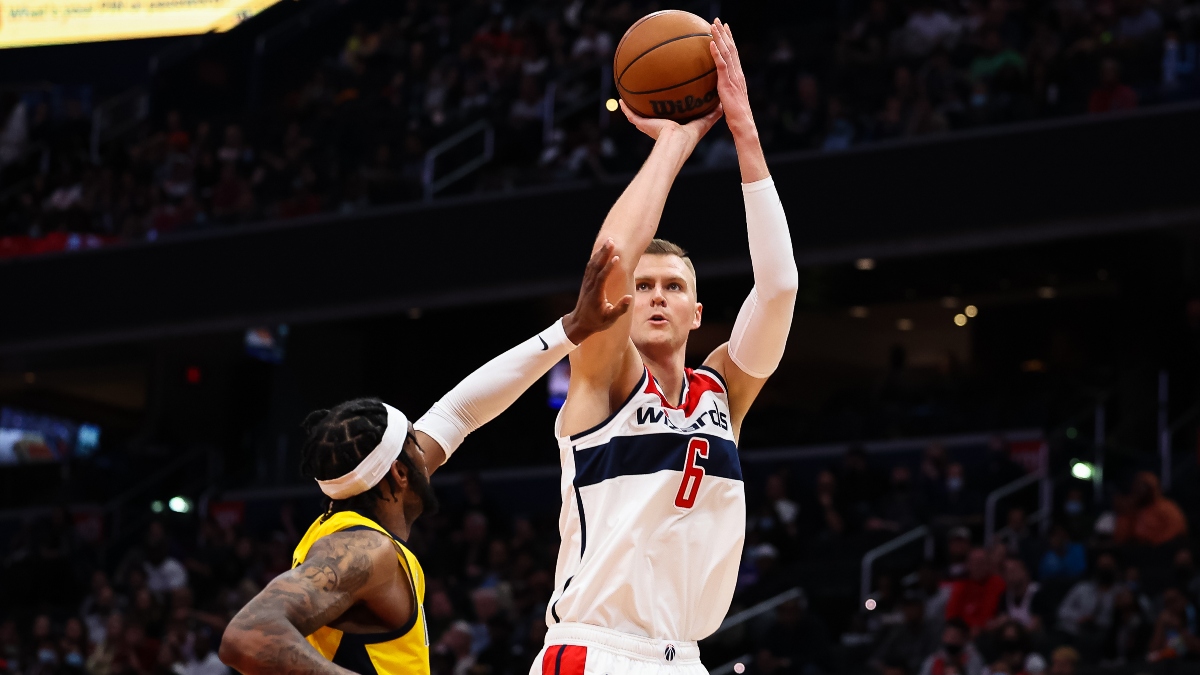 NBA First Basket Prop Pick: Kristaps Porzingis Undervalued in Wizards vs. Pacers (October 19) article feature image