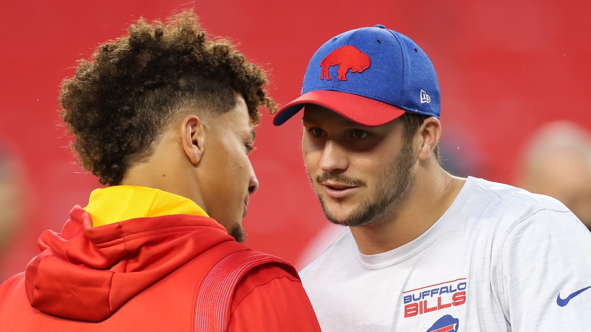 Bills vs Chiefs Odds, Prediction: Projections for Patrick Mahomes vs. Josh Allen article feature image