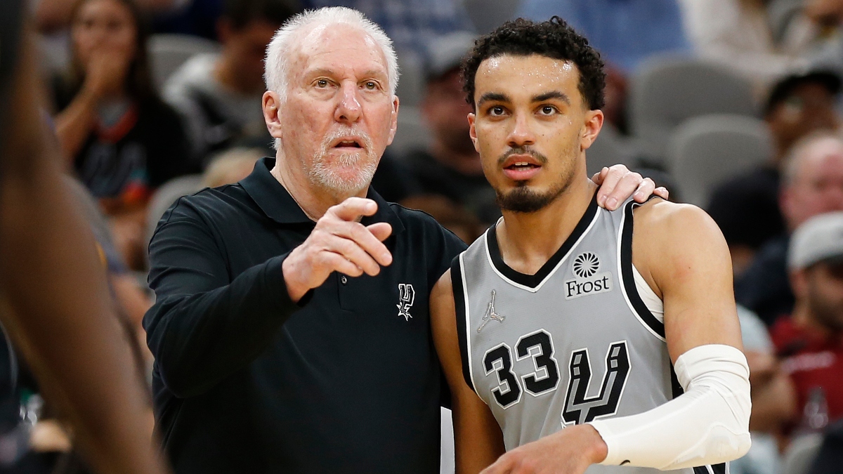 NBA Win Total Odds & Pick: How Low Can the Spurs Go? article feature image