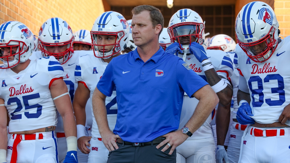 College Football Odds Wednesday: SMU vs. Central Florida Attracting Smart Money in Week 5 article feature image