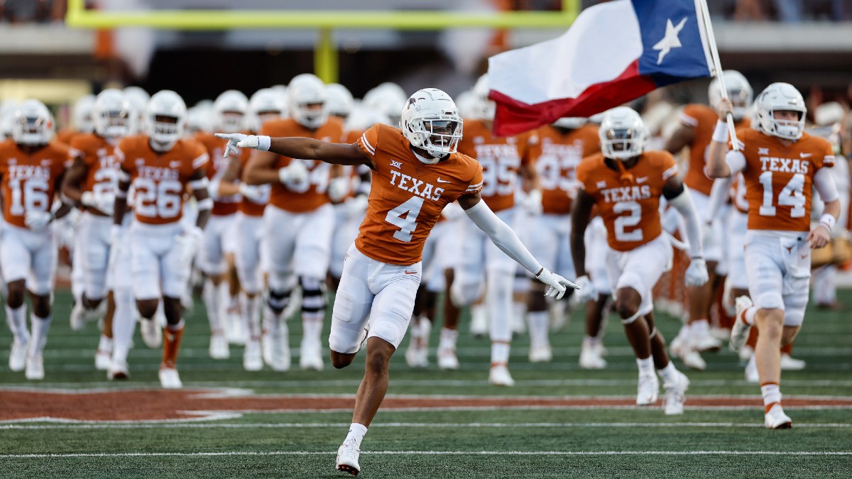 College Football Odds, Picks for Week 8: Collin Wilson’s Full Betting Card, Featuring Texas vs. Oklahoma State & More article feature image