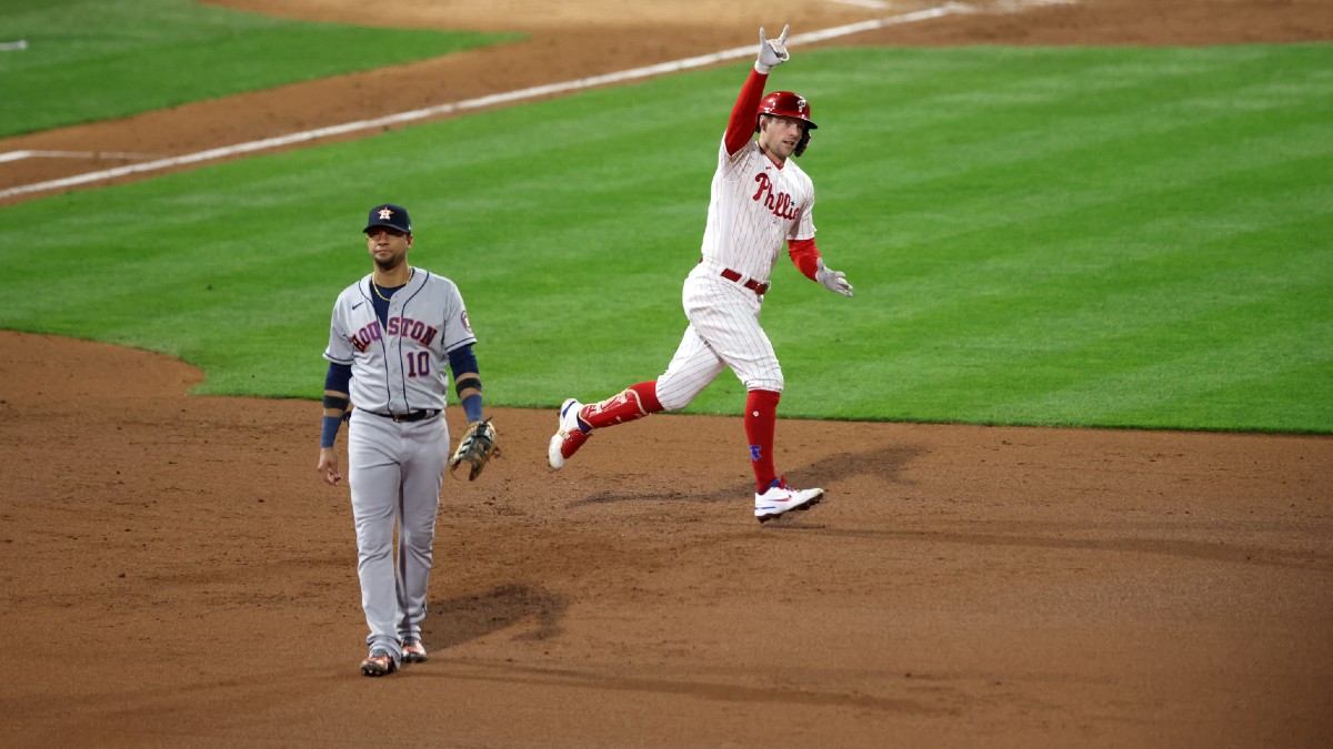 Astros vs Phillies Game 4 World Series Odds article feature image
