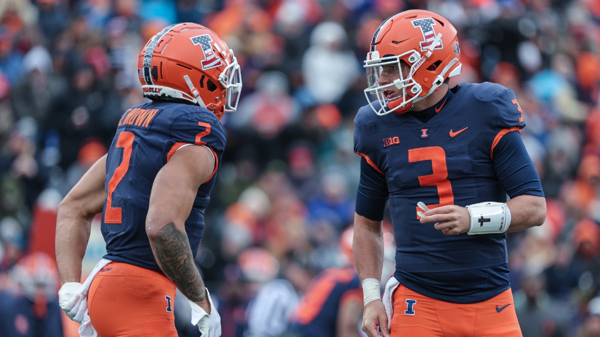 College Football Odds, Picks for Illinois vs. Northwestern article feature image