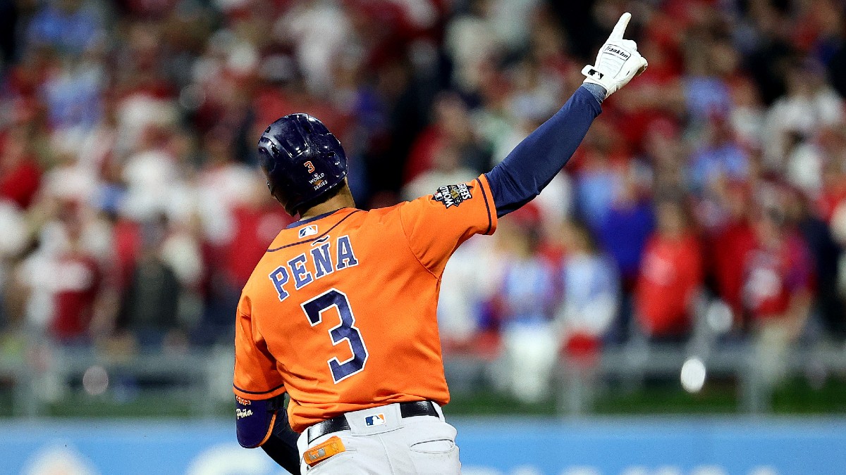 Phillies vs Astros Odds, Picks, for World Series Game 6 article feature image