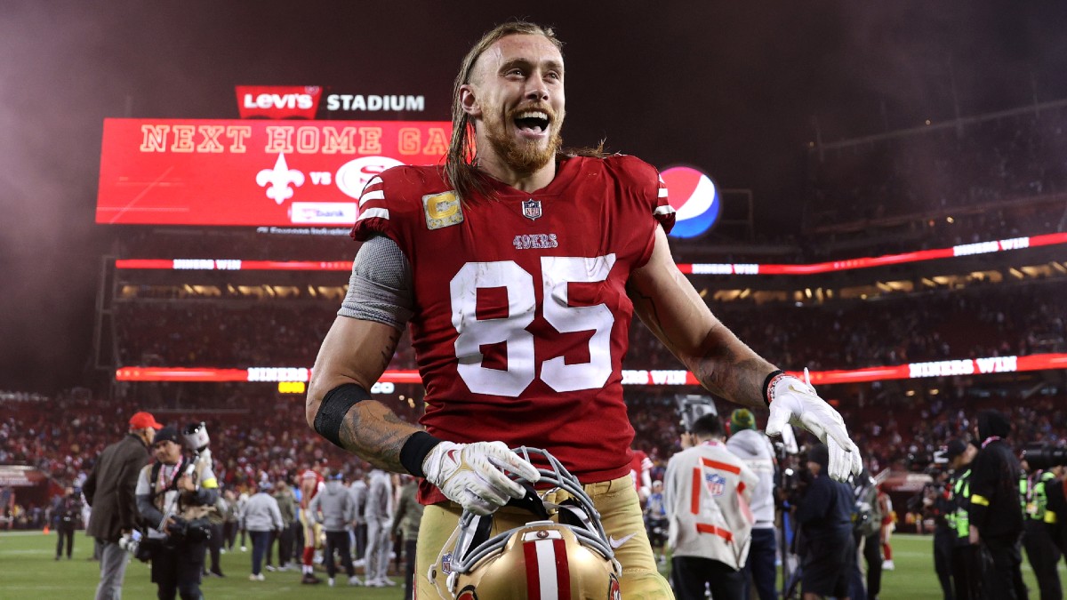 49ers vs Cardinals Same Game Parlay: Player Props for Rondale Moore, George Kittle, More article feature image