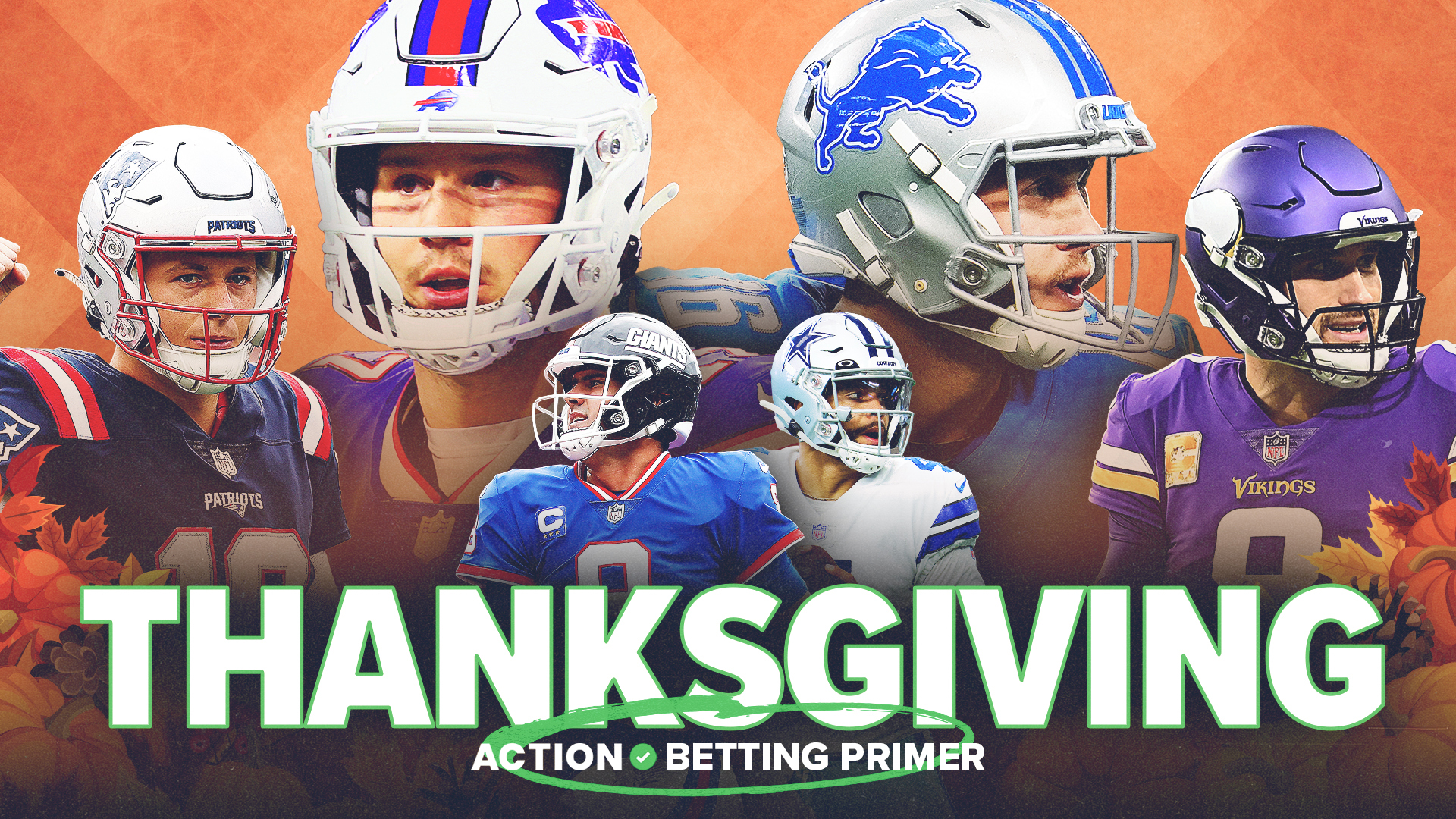 NFL Thanksgiving scores: Vikings take down Patriots, Cowboys beat Giants,  Bills top Lions - The Athletic