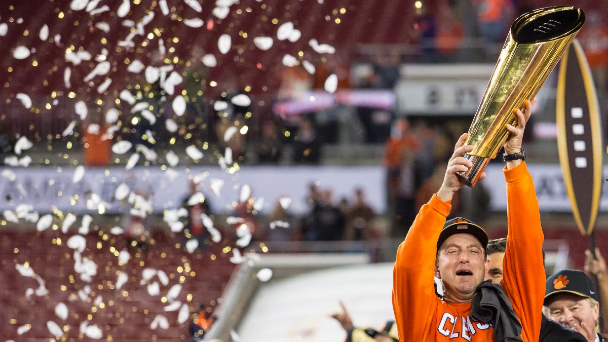 College Football Playoff Futures Odds, Predictions for Week 13: Does Value Remain on Clemson, USC? article feature image
