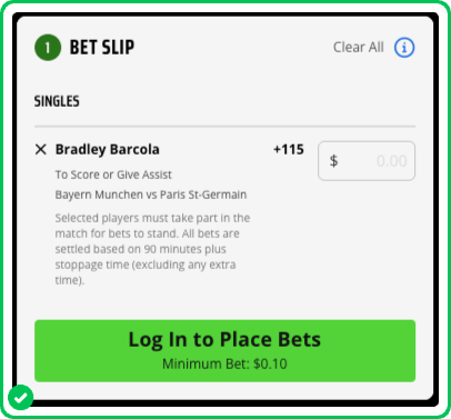 draftkings extra time prop label example