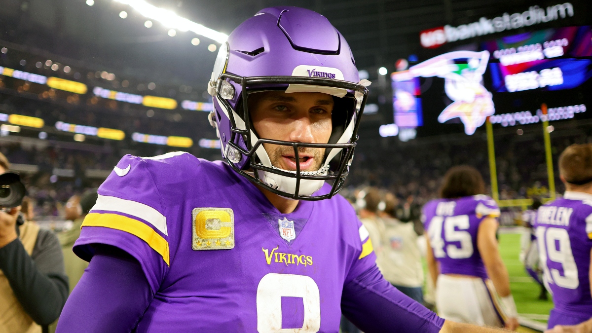 Patriots vs Vikings Player Props: Expert Fading Kirk Cousins on Thanksgiving article feature image