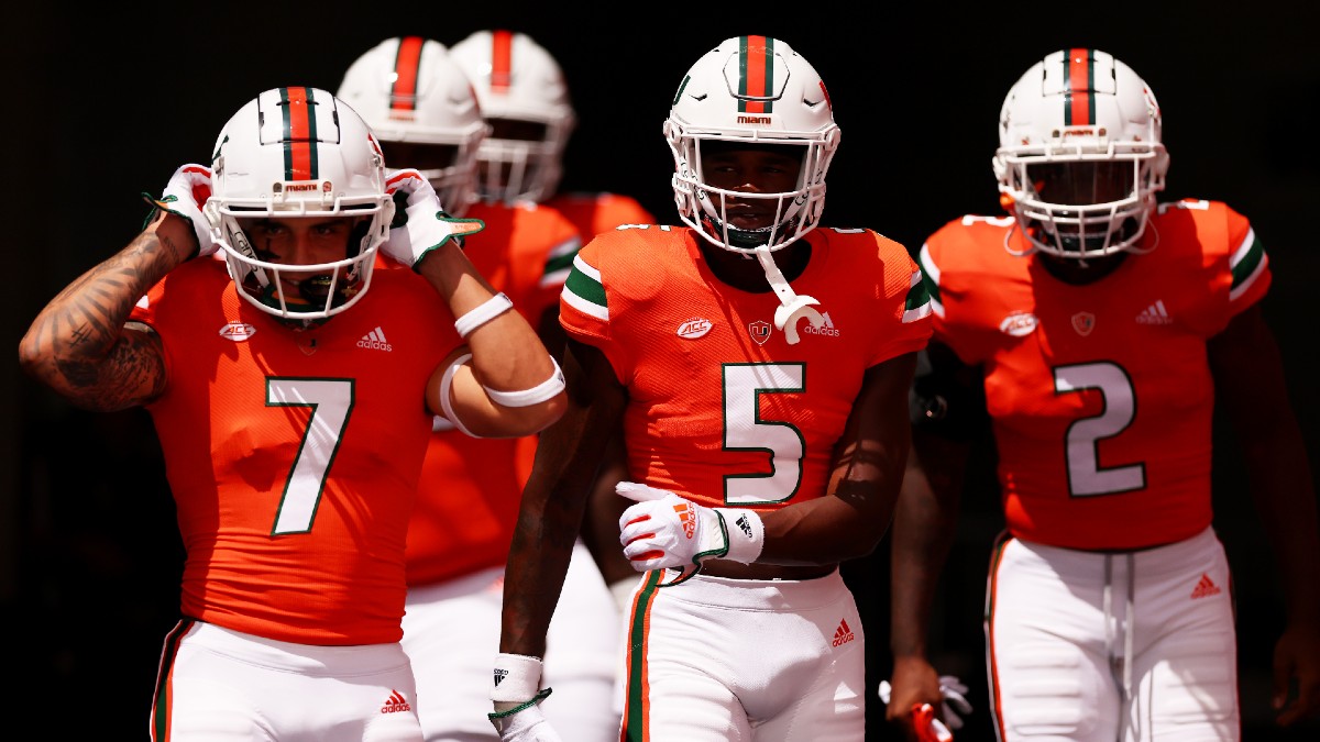 College Football Odds, Predictions: BJ Cunningham’s Week 12 Bets, Featuring Clemson vs. Miami, Maryland vs. Ohio State article feature image