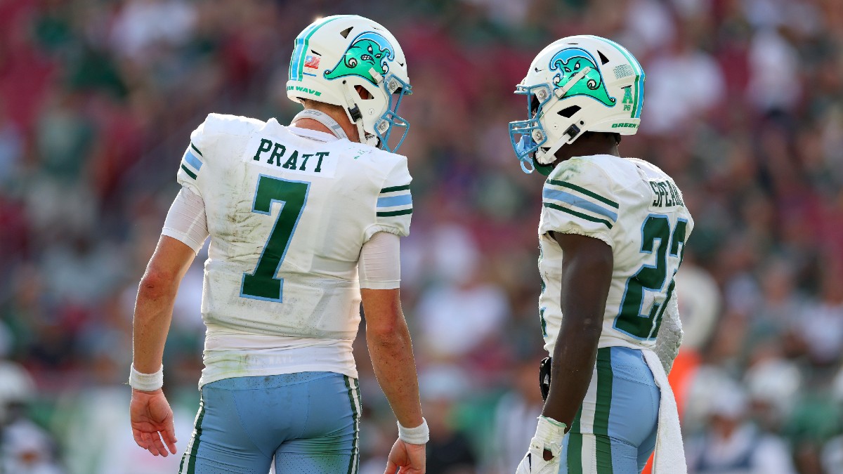 UCF vs Tulane Odds & Picks: How to Bet the Green Wave Offense article feature image