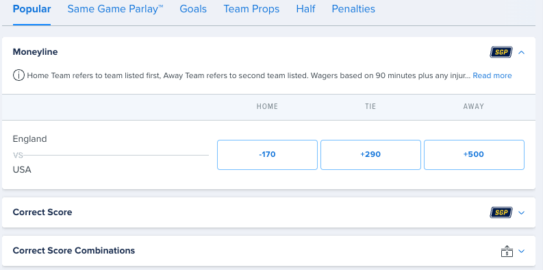 Corners betting in Soccer