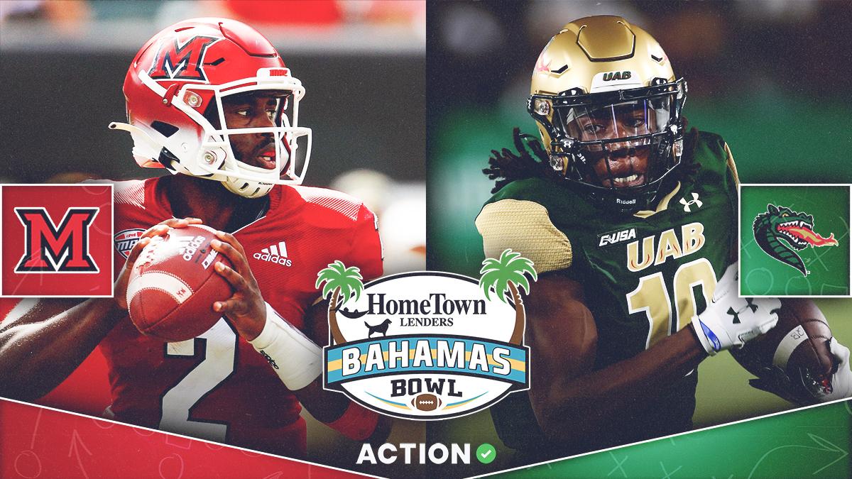 UAB vs Miami (OH) Odds & Picks | How to Bet Friday’s Bahamas Bowl article feature image