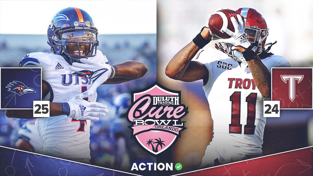 UTSA vs Troy Odds, Predictions: How to Bet Friday’s Cure Bowl article feature image