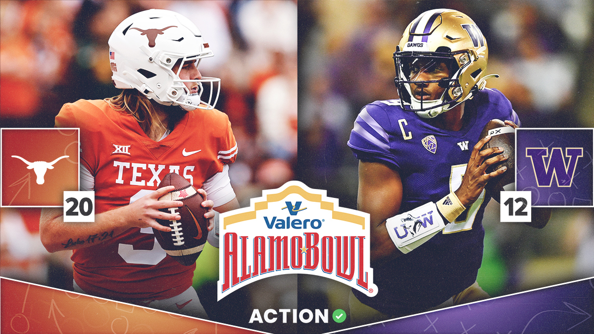 Texas vs Washington Odds & Picks: How to Bet Alamo Bowl article feature image