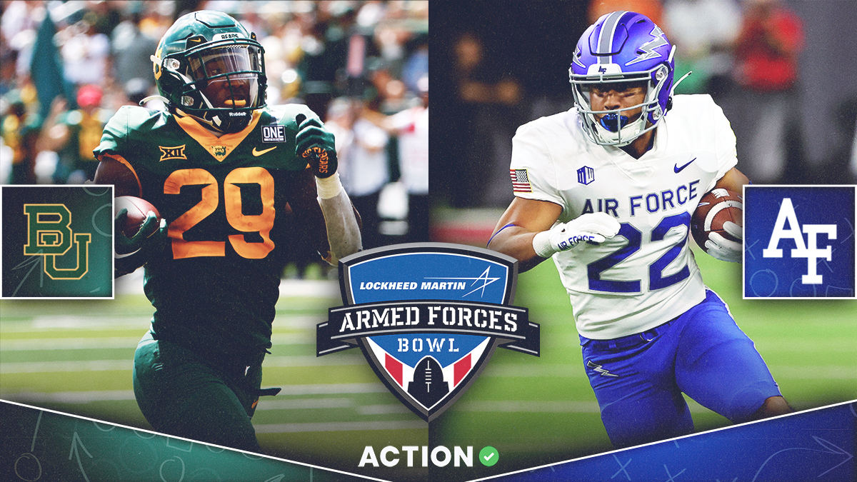 Air Force vs Baylor Odds & Prediction | How to Bet Armed Forces Bowl article feature image