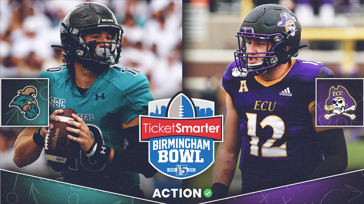 Coastal Carolina vs. East Carolina: Expect Offense in Birmingham Bowl article feature image