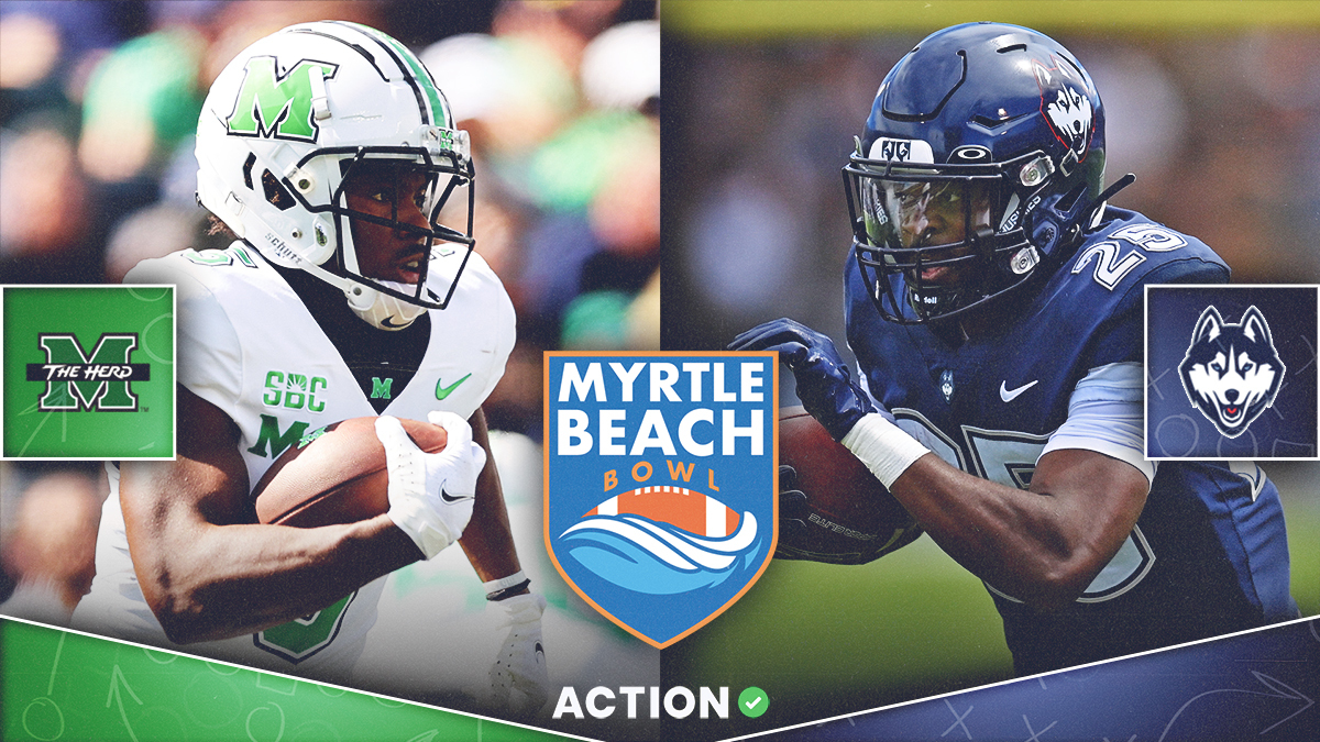 Marshall vs UConn Odds, Picks: The Myrtle Beach Bowl Bet to Make article feature image