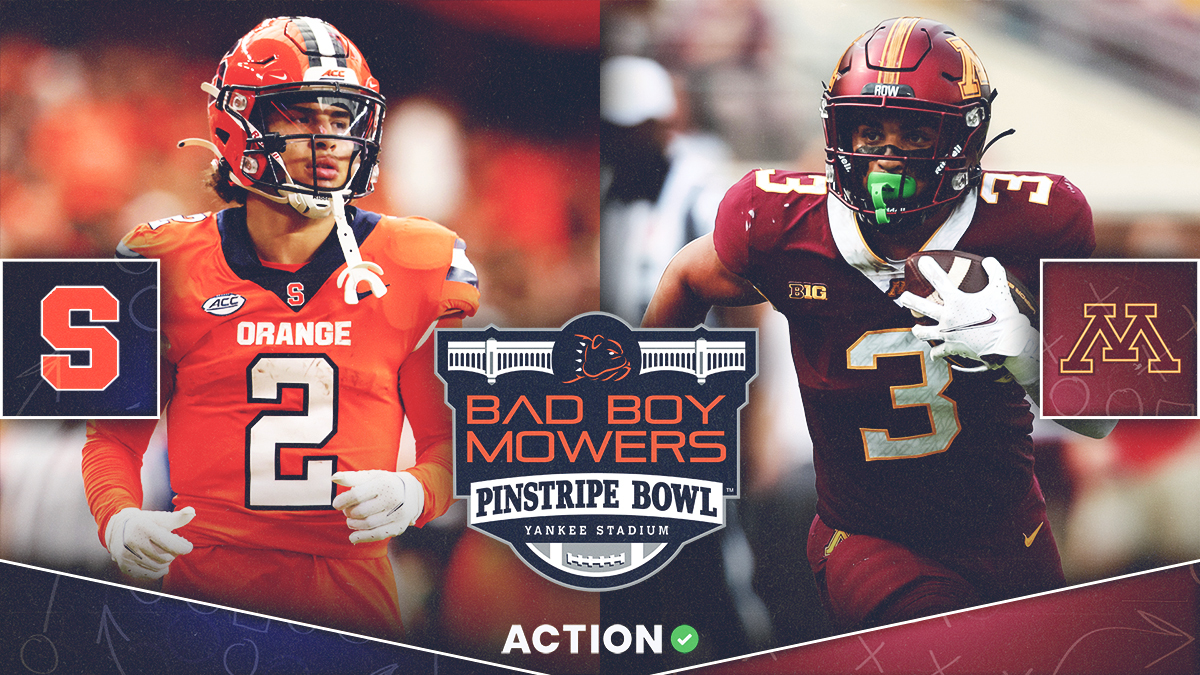 Minnesota vs Syracuse Odds, Picks: Bet Thursday’s Pinstripe Bowl Over article feature image