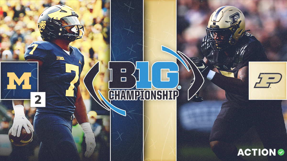 Big Ten Championship Odds, Picks: Our Best Bets for Michigan vs. Purdue article feature image