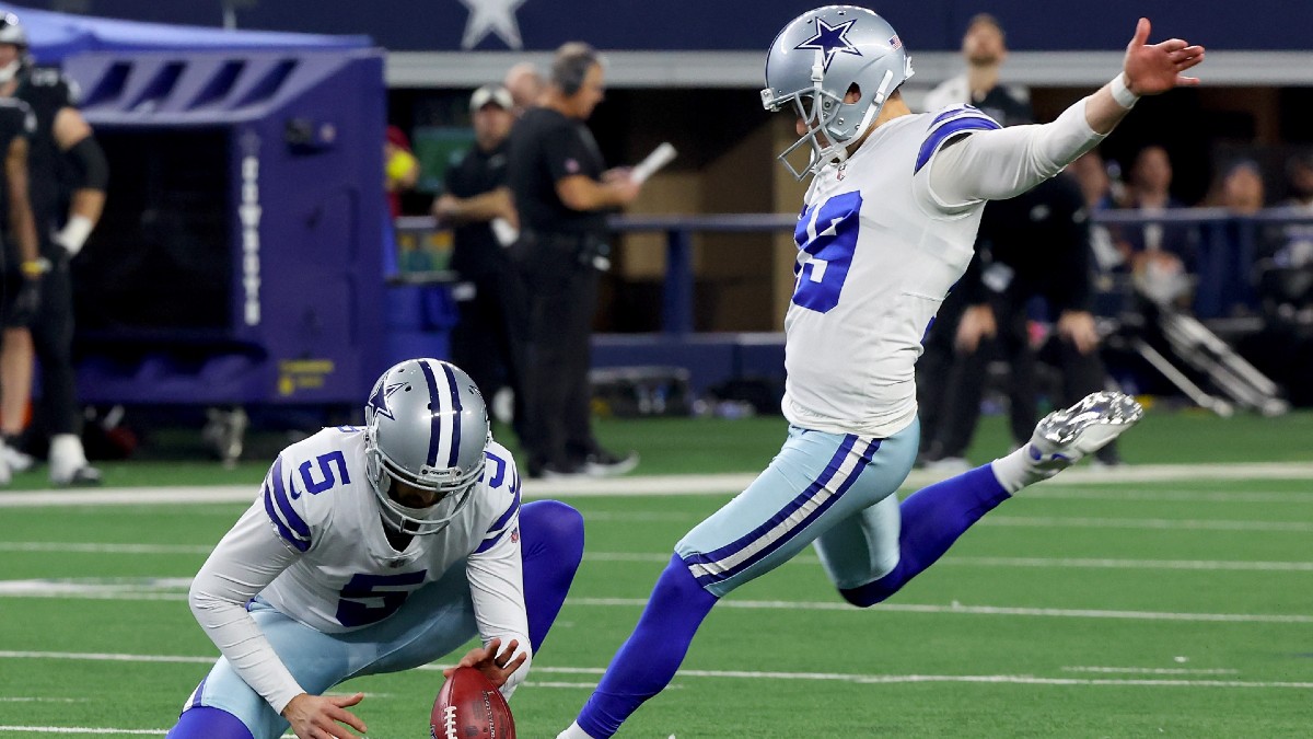 Cowboys kicker Brett Maher NFL playoff performance uniquely bad