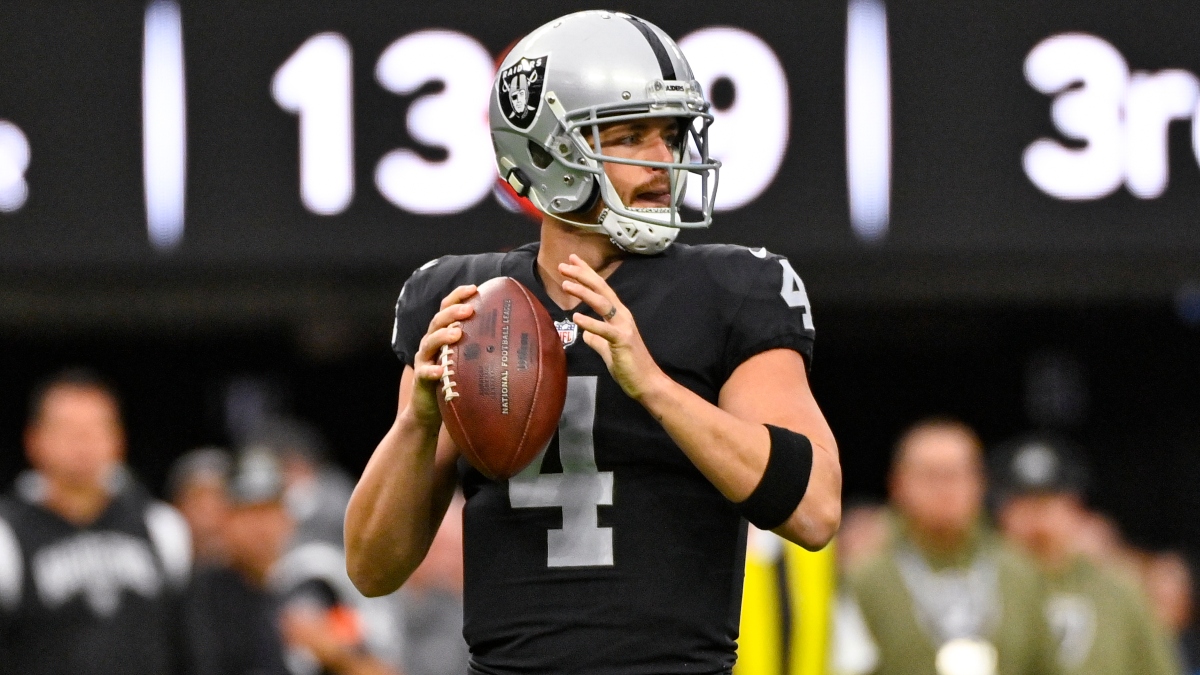 Bet $10, Get $200 if Derek Carr Passes for 1+ Yard vs. Los Angeles!