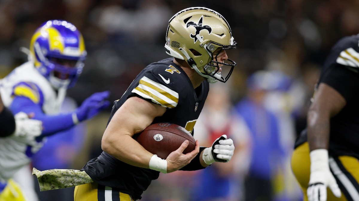 Taysom Hill Player Props: Expert Bet for Saints vs Buccaneers Monday Night Football article feature image