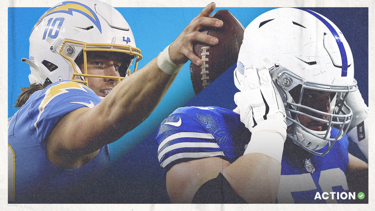 chargers colts best prop bets