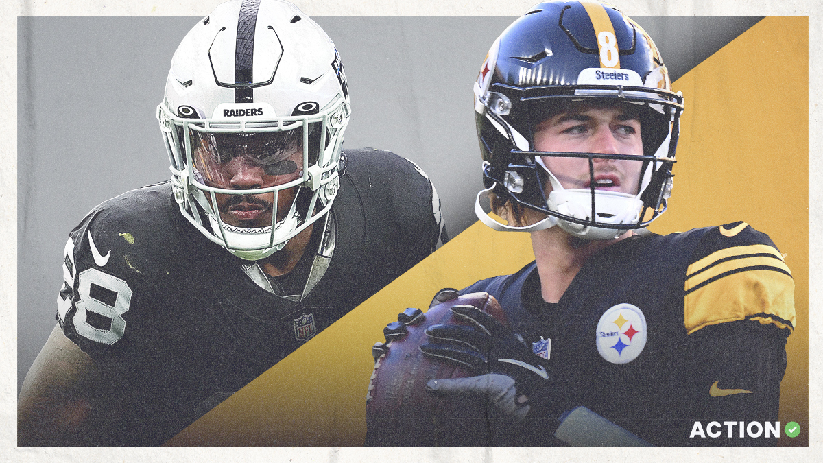 Steelers vs Raiders Picks: 4 Best Bets on Player Props for Christmas Eve article feature image