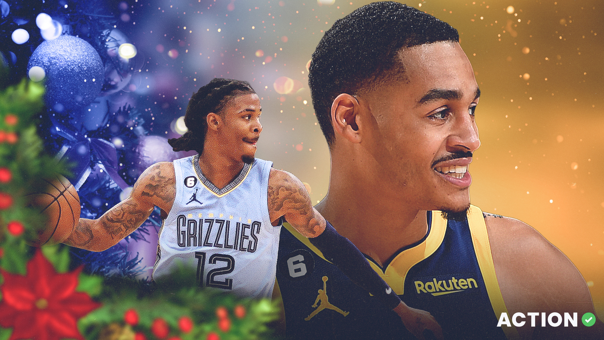 Grizzlies vs. Warriors Odds & Picks: Spread, Total, Player Prop & More Bets for Christmas Day Matchup article feature image