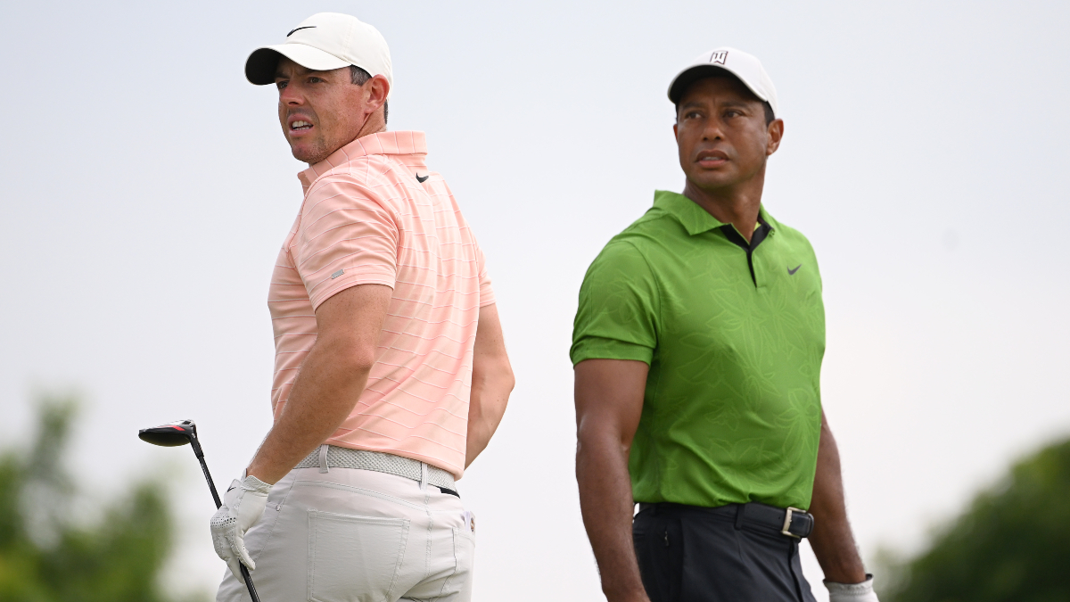The Match VII Odds, Picks & Preview: Value on Tiger Woods and Rory McIlroy as Underdogs (December 10) article feature image