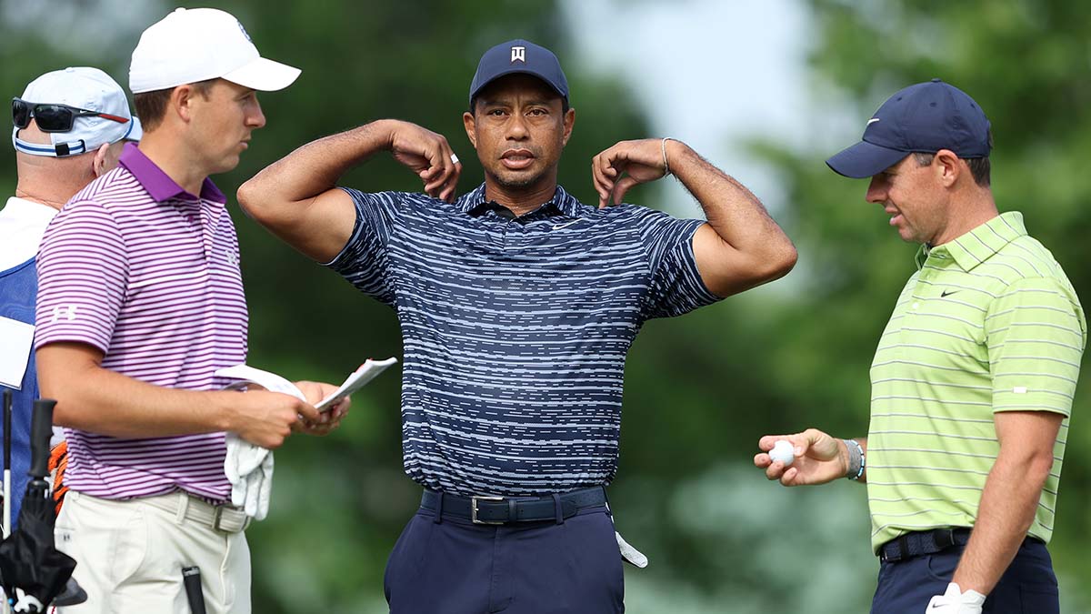 The Match VII Odds & How to Bet: Rory McIlroy, Tiger Woods Underdogs to Jordan Spieth, Justin Thomas article feature image