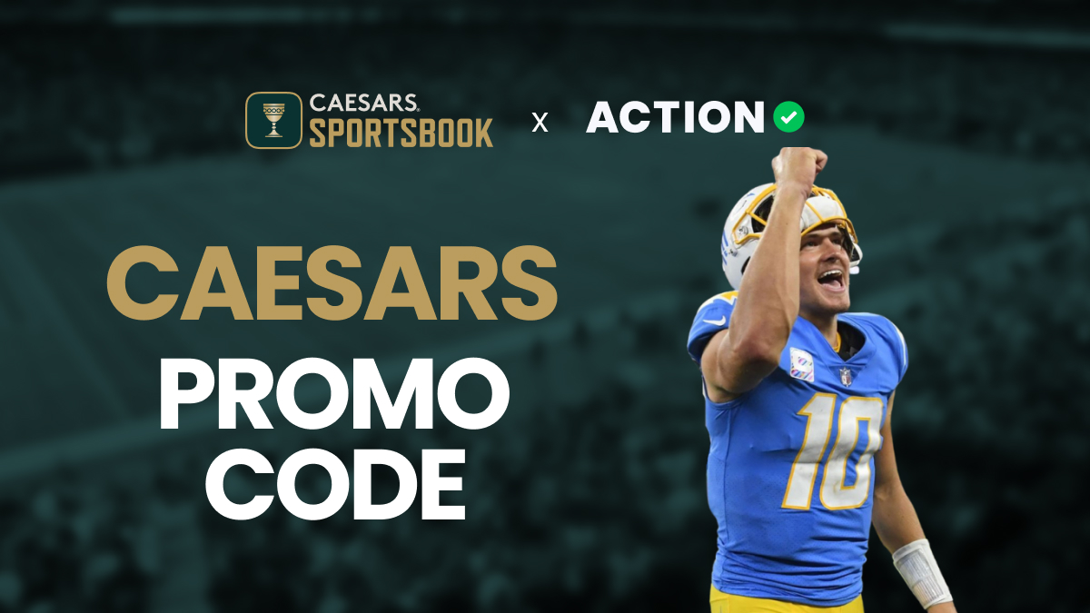 Caesars Sportsbook Promo Code ACTION4FULL Gives $1,250 Value for Chargers-Colts article feature image