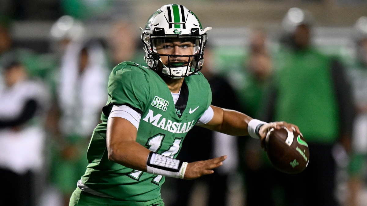 Connecticut vs. Marshall Odds, Pick: Myrtle Beach Bowl College Football Predictions for Monday (December 19) article feature image