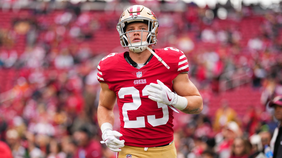 49ers vs Seahawks Odds & Player Props: Why to Bet Brandon Aiyuk & Christian McCaffrey article feature image