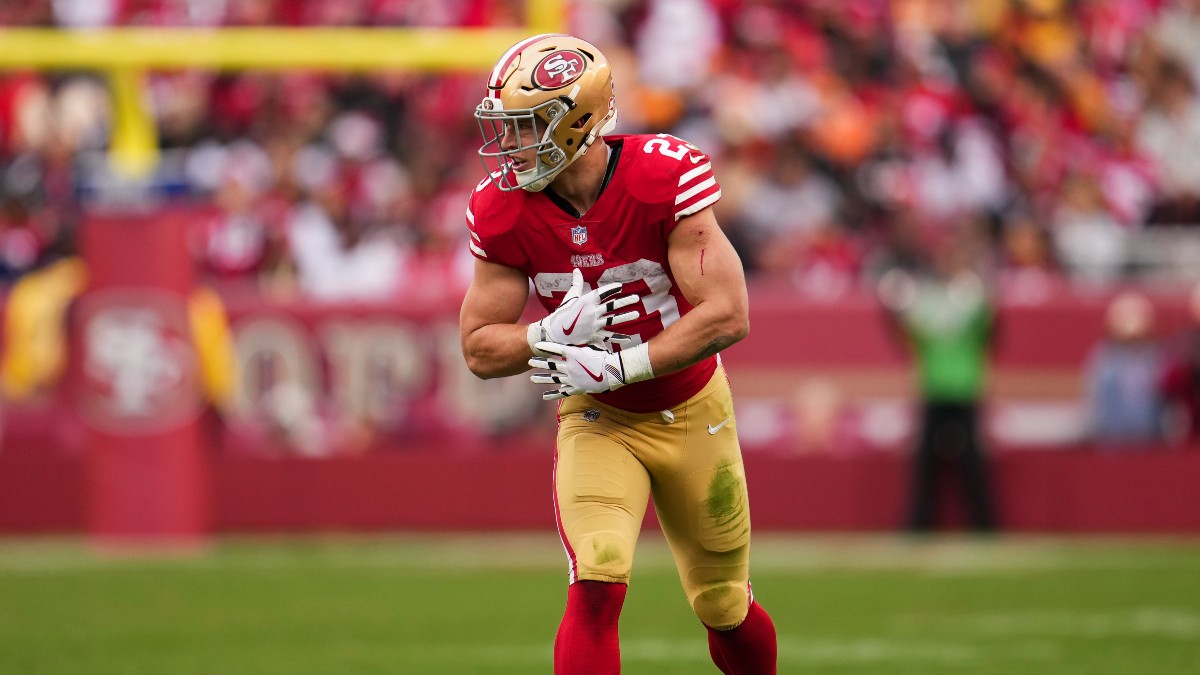 Christian McCaffrey Props Popular for 49ers vs. Seahawks article feature image
