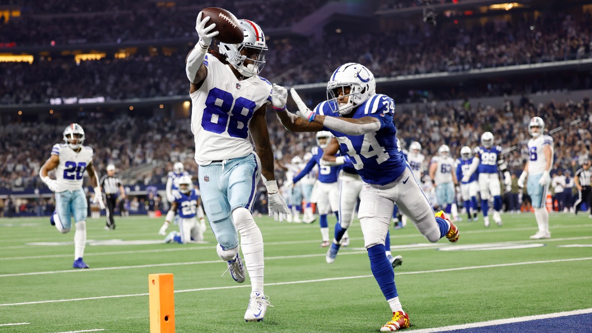 NFL Live Betting Week 13: How We Live Bet Colts-Cowboys on Sunday Night Football article feature image