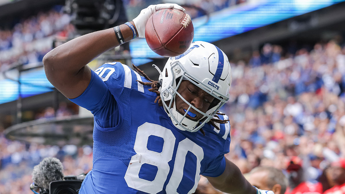 Chargers vs Colts Player Props: Expert Pick for Jelani Woods article feature image