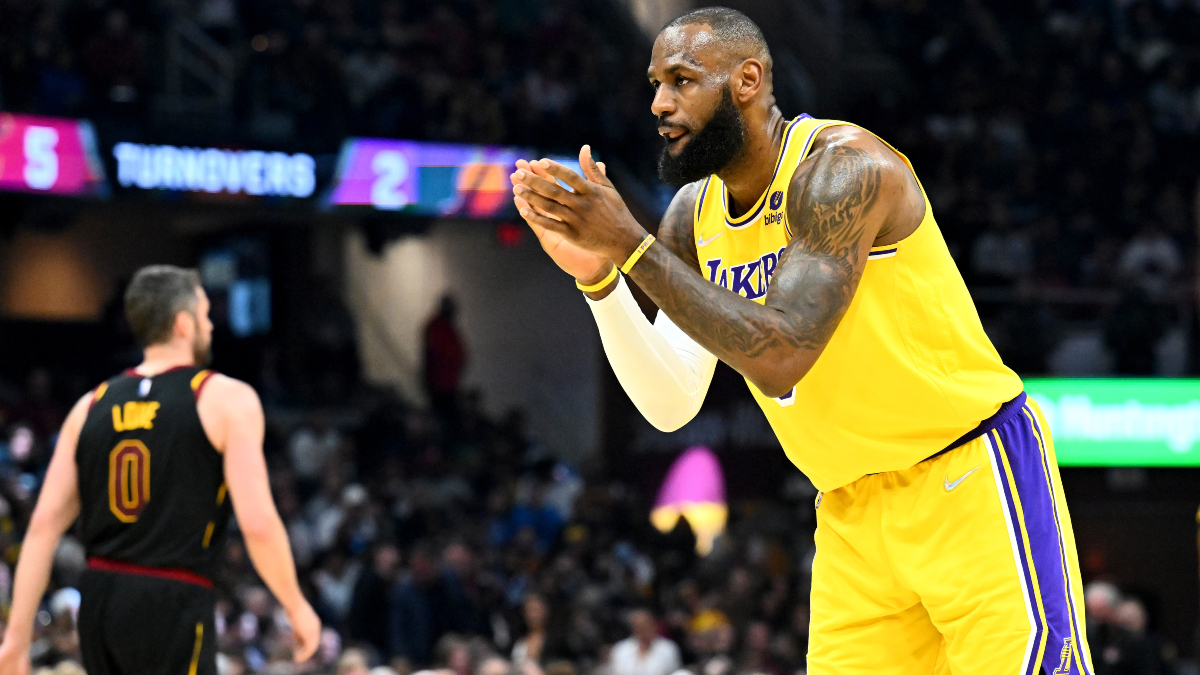Lakers vs. Cavaliers NBA Player Prop & Pick: How to Back LeBron James in Cleveland (December 6) article feature image