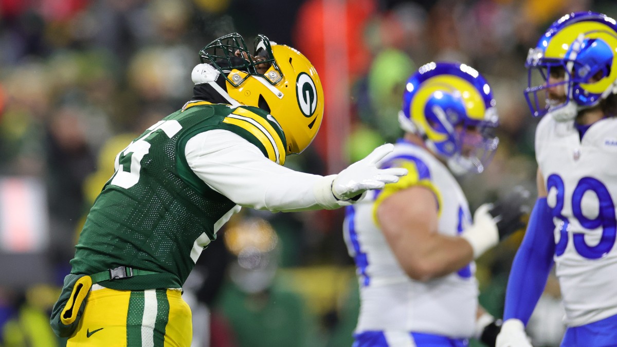 NFL Live Betting Week 15: How We Live Bet Rams vs Packers on Monday Night Football article feature image