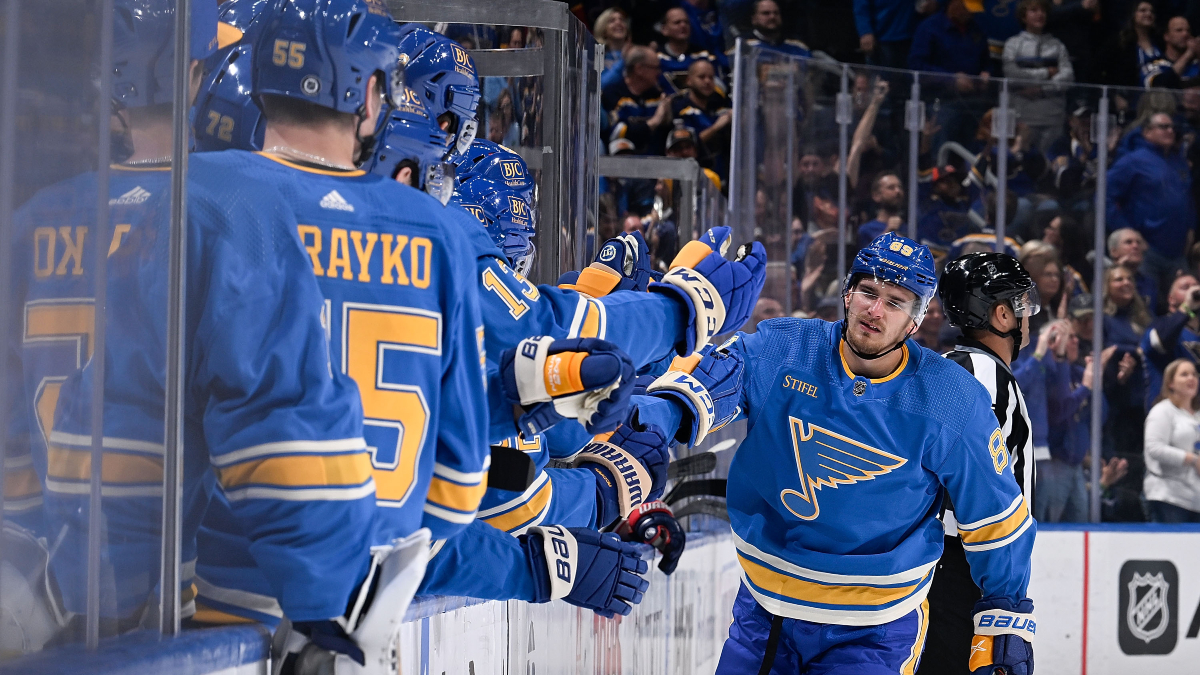 Blues vs Flames NHL Odds, Picks, Predictions article feature image
