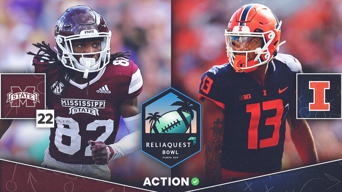 Illinois vs Mississippi State Odds, Picks | How to Bet ReliaQuest Bowl article feature image