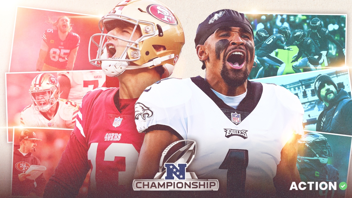 Eagles vs 49ers Odds, Pick, Prediction | NFC Championship Game article feature image