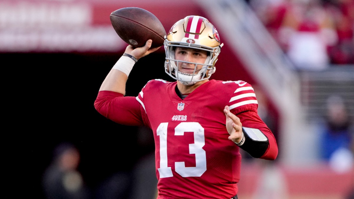 Brock Purdy, Jalen Hurts Player Props: 49ers vs Eagles PrizePicks Plays article feature image