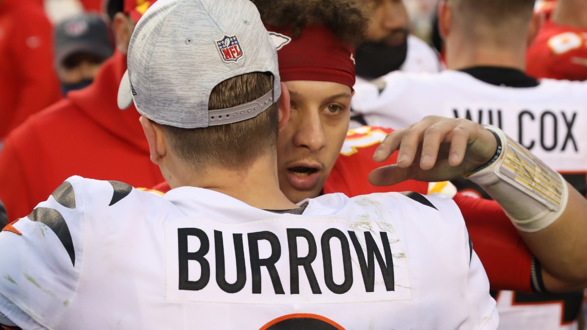 Patrick Mahomes, Joe Burrow Props: Picks for AFC Championship Game article feature image