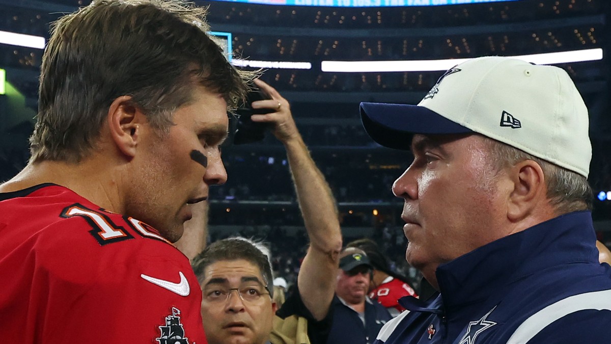 Buccaneers vs. Cowboys NFL Playoff Odds: Tom Brady, Tampa Bay Popular Underdog Bets in Wild Card Round article feature image