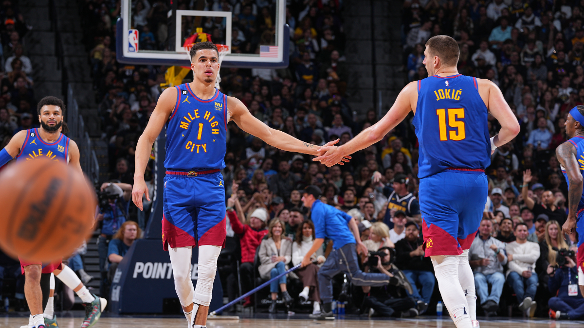 NBA First Basket Prop: Back Jokic, Michael Porter Jr. in Suns-Nuggets article feature image