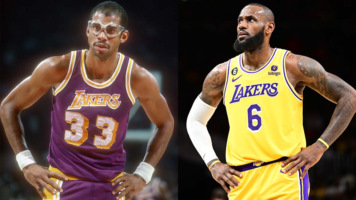When Will LeBron James Break Kareem Abdul-Jabbar’s NBA Scoring Record? Here’s What the Odds Say. article feature image