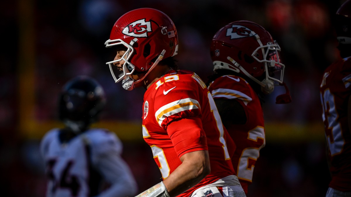 NFL MVP Odds: Patrick Mahomes a Massive Favorite Ahead of Bills vs. Bengals Monday Night Football Matchup article feature image